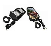 Specchietti retrovisori Specchietto Retrovisore UTV Specchietti Laterali Con Luce Spot RZR XP Per Viking YXZ1000R Rhino 1,75 "2" Roll-bar