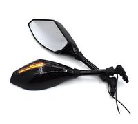 Specchietti Retrovisori Universali Da 10 Mm Indicatore Di Direzione A Integrato Per Triumph SPEED TRIPLE 675 STREET R DAYTONA