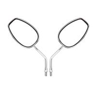 Specchietti Retrovisori Universali Per Moto Da 10 Mm, Laterali Cromati Per Scooter, Per GN 125, Per Jog BWS 100