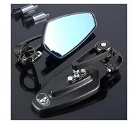 Specchietti Retrovisori Universali Per Moto Per PIAG&GIO Ve&spa GTS 250 300 Sprint Primavera 150 LX15 S150, 2 Pezzi, Montaggio All'estremità Del Manubrio(F)