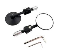 Specchietti Rettrovisori Esterni,Componenti con Visuale Regolabile a 360 Gradi,2 Pezzi Specchietti Estremi Manubrio per Motocicli - per Guida Moto Bici Ciclomotore ATV Scooter Vista Laterale