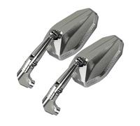 Specchietti scooter Specchietti Moto Per 650 Per 1000 Per Eliminator 125 Per Eliminator 600 Per Versys-X 300 Specchietto Retrovisore Regolabile(Black)