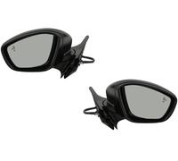 Specchietti Set Sinistra Destra Nero Adatto A per Citroen C3 SX 02/18- Elett.