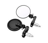 Specchietti Universali Per M&oto Da 3 Pollici Rotondi Pieghevoli Bar End Motorcycle 360 ° Può Essere Ruotato Specchietto Laterale. Calotta Specchietto Retrovisore(3)