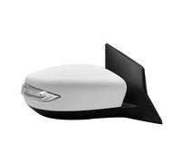 Specchietto Auto Specchietto Retrovisore Completo Per Nissan Per Pulsar 2016-2023, 3, 5, 7 Pin, Specchietti Retrovisori Laterali Retrovisore Esterno Assemblaggio(Bianco,7 pin a destra)