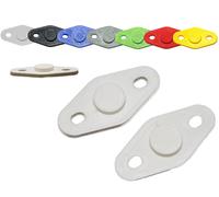 Specchietto Blocco Off Base Piastre Copri Foro Billetta per APRILIA Mille Gen...