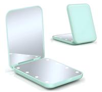 Specchietto Cosmetico LED con Illuminazione ZR - 40007 - Verde