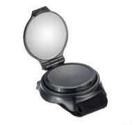 Specchietto da Polso per sicuro per Corsa e MTB 6.7cm Specchietto | per materiale ABS per robusto, acrilico , peso solo 47.5g, non affatica il polso, uso prolungato(1pcs)