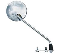 SPECCHIETTO DESTRO DX RETROVISORE COMPATIBILE CON PIAGGIO VESPA PX E 125 ARCOBALENO 1986 CROMATO