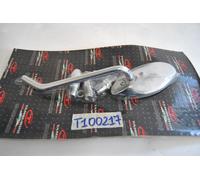 Specchietto destro ovale corto universale moto custom Rearview mirror right