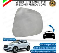 SPECCHIETTO DR 5.0 RETROVISORE LATO GUIDA SINISTRO TERMICO ASFERICO RISCALDABILE