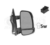 Specchietto esterno Dx Specchio completo 1651808 VAN WEZEL per FIAT PEUGEOT