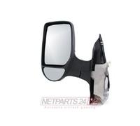 Specchietto Esterno Sinistro, Colore: Nero, Ford Transit Furgone Con (FM_, FN_) 2.4 di 01/2000 A 05/2006