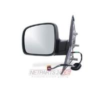 Specchietto Esterno Sinistro, Nero, VW TRANSPORTER T5 BUS (7Hb, 7Hj, 7Eb, 7Ej) 1.9 TDI 04/2003 fino a 11/2009