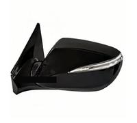 Specchietto Esterno Specchietto Retrovisore Auto Sider Per Hyundai Per Santa Fe IX45 Sport 2014-2016 Con Indicatori Di Direzione A LED 14 PIN Specchio Retrovisore(Nero,Sinistra)