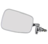 SPECCHIETTO ESTERNO SX,CALOTTA ACCIAIO INOX,SNODO CROM.BORDO NERO MAGGIOLINO 68-