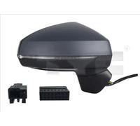 Specchietto esterno Sx per regolazione elettrica specchio 302-0100 TYC per AUDI