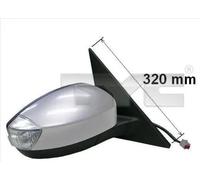 Specchietto esterno Sx per regolazione elettrica specchio 310-0122 TYC per FORD