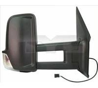 Specchietto esterno Sx per specchio a regolazione manuale 321-0144 TYC per VW