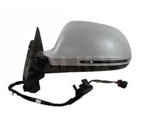 Alkar Retrovisore sx 6139791 per Audi A3 2008-10 Berlina/Cabrio elettrico termico freccia 8 pin