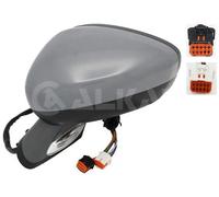 Retrovisore sx per C4 II 2009 al 2016 base primer elett. abb. luci memo 17 pin