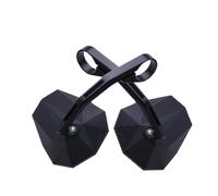 Specchietto Fine Manubrio Coppia Stealth -X6 Nero per 1 Pollici E 7/8