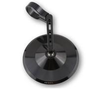 Specchietto Fine Manubrio Universal Alluminio Nero SX Destra Highsider Montana 2