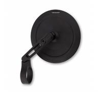 Specchietto Fine Manubrio Universal Alluminio Nero SX Dx Highsider Montana-Slim