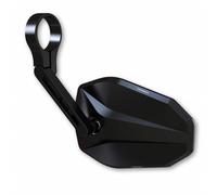 Specchietto Fine Manubrio Universal Alluminio Nero SX Dx Highsider Victory-Blast