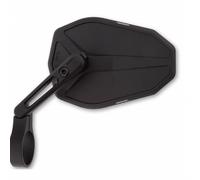 Specchietto Fine Manubrio Universal Alluminio Nero SX Dx Highsider Victory-Slim
