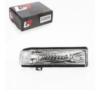 Specchietto Freccia Luce Lampeggiante Trasparente SX per Opel Combo Scatola X12