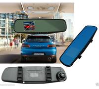 SPECCHIETTO FRONTALE MONITOR DVR REGISTRA VIDEO TELECAMERA FULL HD AUTO