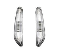 Specchietto Indicatore Direzione 1 Coppia Per BMW E46 E60 E61 E83 Indicatore Di Direzione Laterale Indicatore Di Direzione Lampada Anteriore/sinistra/destra Nessuna Lampadina Marca(Bianco)