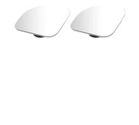 Specchietto Laterale 1 Paio di specchietti per Auto specchietto retrovisore Senza Cornice infrangibile Fisso o Rotante in 2 direzioni.