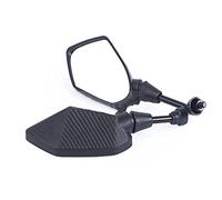 Specchietto Laterale 2 Pz/paia Specchio Moto Scooter E-Bike Specchi Retrovisori Electrombile Lato Posteriore Specchio Convesso 8mm 10mm In Fibra Carbonio Manubrio Specchio(10mm Screw)