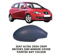 Specchietto Laterale Cover Dipinta per Seat Altea 2004-2009 Drivers Lato Destro