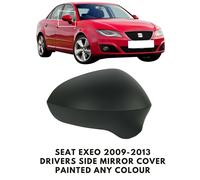 Specchietto Laterale Cover Dipinta per Seat Exeo 2009-2013 Drivers Lato Destro