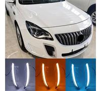 Specchietto Laterale Indicatore 1 Set Per Opel Per Insignia 2010 2011 2012 2013 2014 2015 2016 LED DRL Luci Di Marcia Diurna Con Indicatore Di Direzione(White yellow blue)