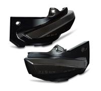 Specchietto Laterale Indicatore 2 Pezzi LED Normale Flash/dinamico Luce Di Direzione Specchietto Retrovisore Auto Lampada Sequenziale Per Toyota Per Corolla 2019 2020(Dynamic,Smoked lens)