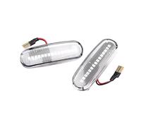 Specchietto Laterale Indicatore 2 Pezzi Per Citroen Per Nemo Van Van Nemo Station Per Wagon Van Dynamic LED Side Marker Light Repeater Indicatori Di Direzione(Dynamic Crystal)