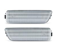 Specchietto Laterale Indicatore 2 Pezzi Per VW Per Jetta Per GOLF MK4 1999-2005 Luci Di Posizione Laterali A LED Per Paraurti Anteriore Indicatori Di Direzione A Sinistra E A Destra(Clear lens)