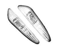 Specchietto Laterale Indicatore Di Direzione Per BMW E90 E91 E92 E93 2006-2011 2 Pezzi 12V Luci Di Posizione Laterali Anteriori Per Auto Indicatore Direzione Lampada(BIANCO)