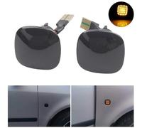 Specchietto Laterale Indicatore Per A3 Per A4 B5 Per A8 Led Dynamic Side Marker Light Indicatori Di Direzione Sequenziali Blinker(Dynamic Smoked)