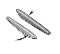 Specchietto Laterale Indicatore Per Alfa Per Romeo 159/159 Sportwagon/Boera/Spider Tipo 939 Coppia Di Luci Di Posizione Laterali Dinamiche A LED, Indicatori Di Direzione, Frecce(Dynamic Crystal)