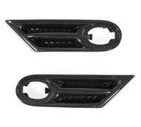 Specchietto Laterale Indicatore Per BMW Per MINI Per COOPER R56 R57 R58 R59 2007-2013 Indicatore Direzione Laterale Parafango LED Luce Segnalazione 63137260202(Carbon Black Cover)