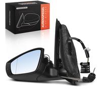 Specchietto Laterale Paranco Con Lampeggiante SX Nero per VW Polo 6C1 6R1