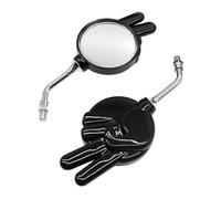 Specchietto Laterale Per Bici - Specchio Per Bici Victory Gesture, Specchietti Laterali Per Ciclismo Con Visione Chiara E Girevole | Accessorio Universale Divertente Per La Vista Posteriore Per Il Tra