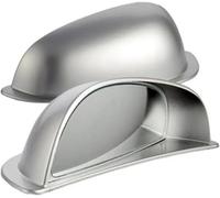 Specchietto laterale Per la seconda per fila di portiere per dell'auto per scendere in sicurezza 3R Specchietti per angoli ciechi(D'argento)