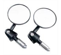 Specchietto laterale per manubrio moto regolabile, specchio rotondo universale