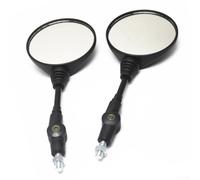 Specchietto laterale per moto, 10 mm, girevole a 360°, per strada | Design pieghevole a 90°, salvaspazio durante il parcheggio, evita la rottura in caso di cadute, soluzione ideale per la città